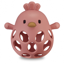 J BIMBI BITE&PLAY CHICKEN MASSAGGIAGENGIVE FRAGOLA