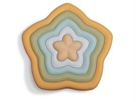 J BIMBI BITE&PLAY STAR MULTICOLOR