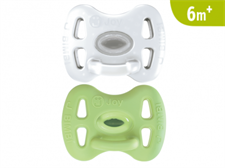 J BIMBI 2 SUCCHIETTI JOY 6M+ TRASP./PISTACCHIO