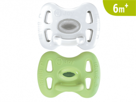 J BIMBI 2 SUCCHIETTI JOY 6M+ TRASP./PISTACCHIO