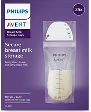 SACCHETTI CONSERVAZIONE LATTE 180 ML. 25 PZ SCF603/25