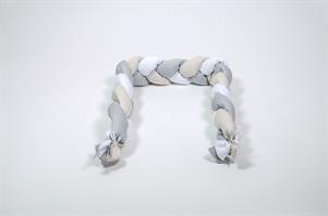 TRECCIA PER COSLEEPING PIQUET COLOR TORTORA