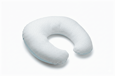 CUSCINO ALLATTAMENTO PIQUET MINI STELLE CELESTE