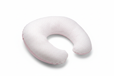 CUSCINO ALLATTAMENTO PIQUET MINI STELLE ROSA