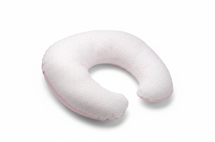 CUSCINO ALLATTAMENTO PIQUET MINI STELLE ROSA