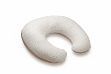 CUSCINO ALLATTAMENTO PIQUET MINI STELLE TORTORA