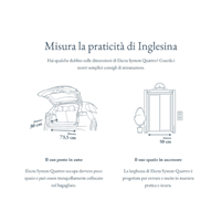 SYSTEM QUATTRO ELECTA DARWIN MURRAY GREEN TELAIO TOTAL BLACK