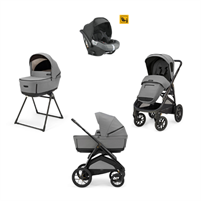 SYSTEM QUATTRO APRICA XT DARWIN CANYON GREY TELAIO NERO